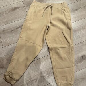 Tan lululemon sweatpants size 12